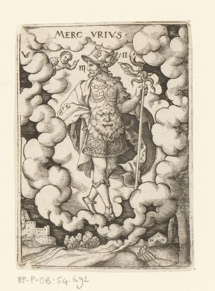 Mercurius (1524 - 1562) by Virgilius Solis
