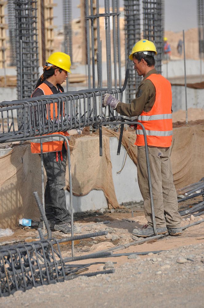 Construction in Afghanistan