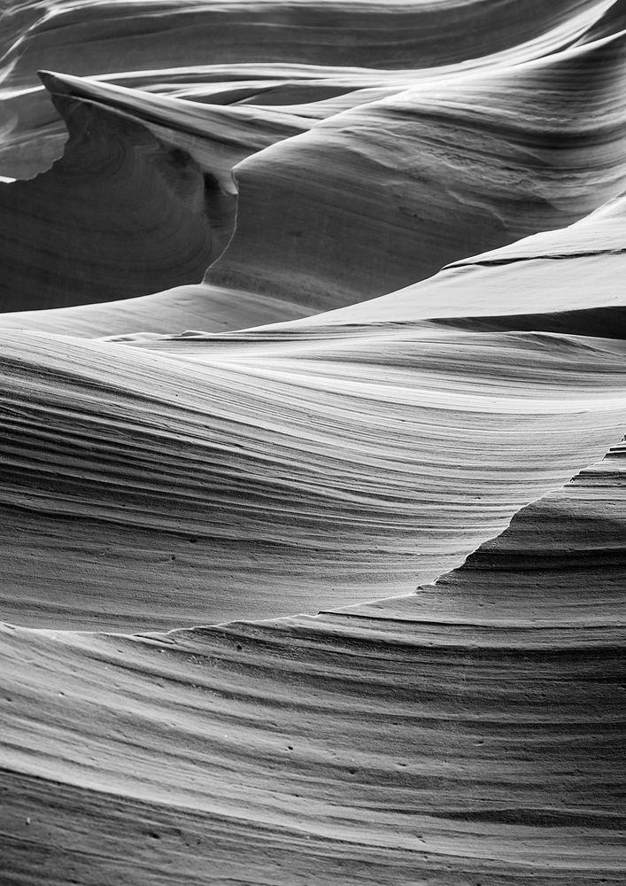 Rock texture background, Antelope Canyon close up design