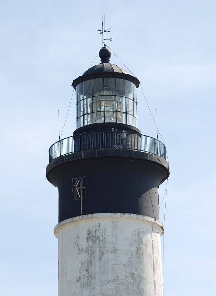 Lighthouse close up. Free public domain CC0 image.