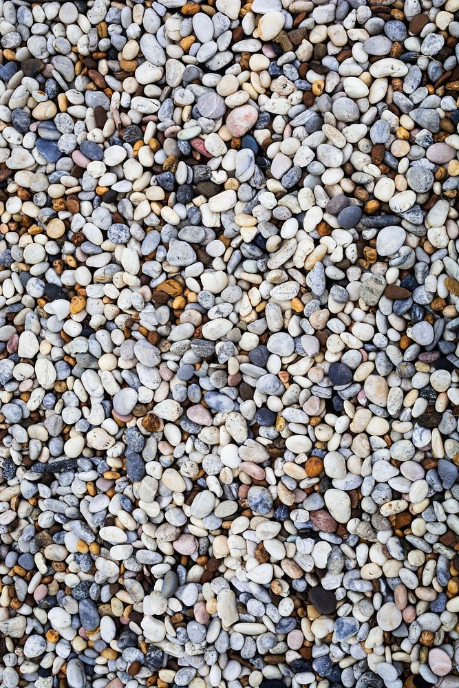 Pebbles pattern background, abstract texture close up design
