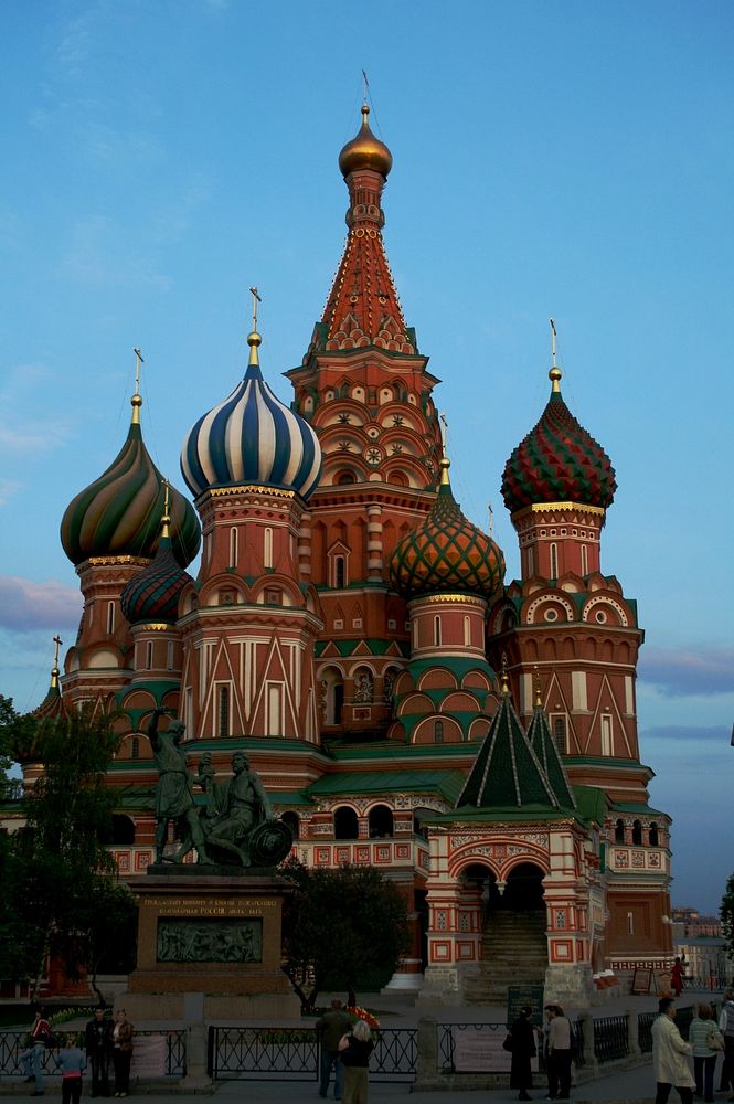 Traditional Kremlin architecture, Russia. Free public domain CC0 image.