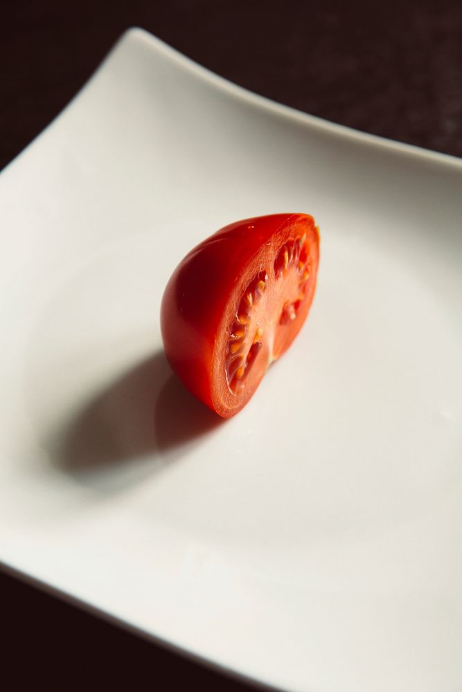 Close up of a fresh tomato