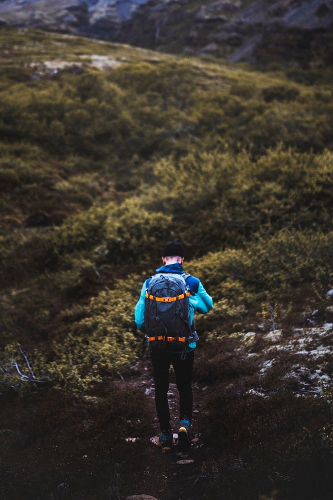 Man hiking at the South | Premium Photo - rawpixel