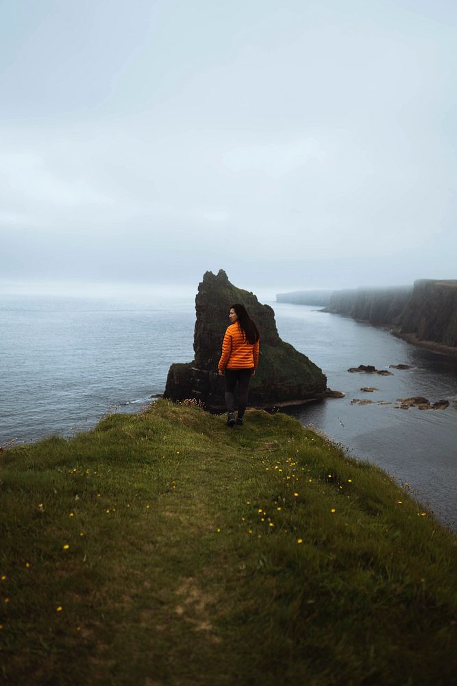 View of Duncansby Sea Stacks in Scotland