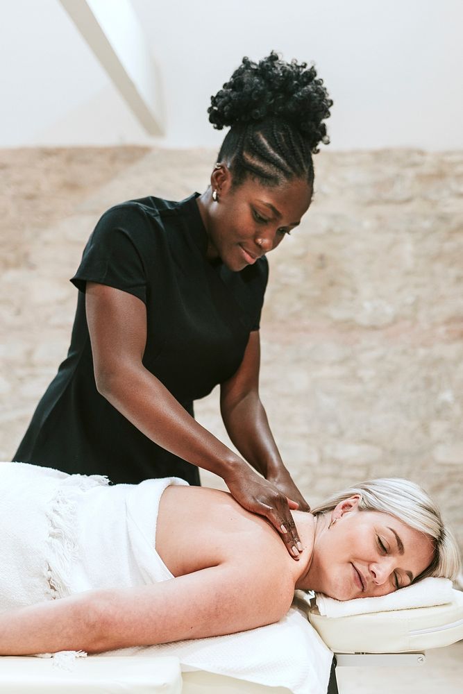 Spa massage, health & wellness photo