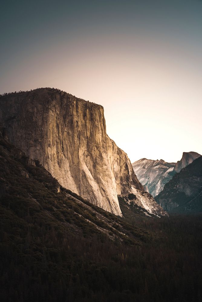 View of Yosemite National Park, California