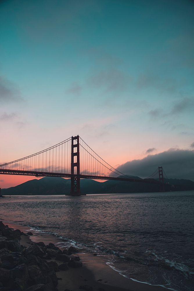 View of the Golden Gate Bridge, San Francisco, United States
