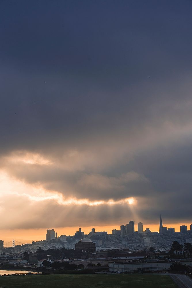 Scenic view of cityscape in San Francisco