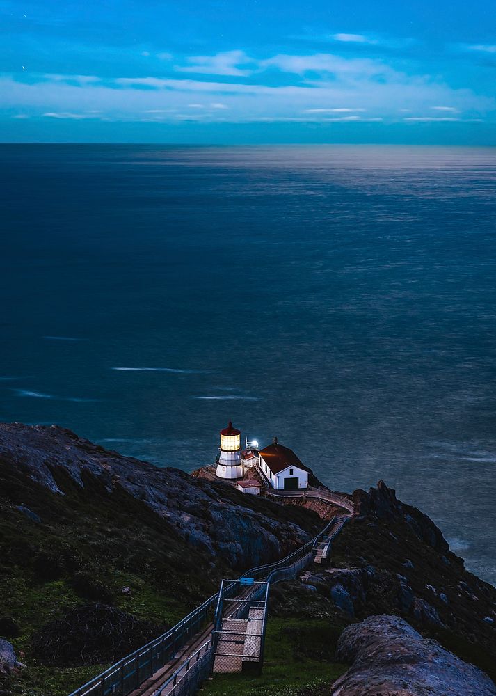 Lighthouse at Point Reyes in Marin County, California