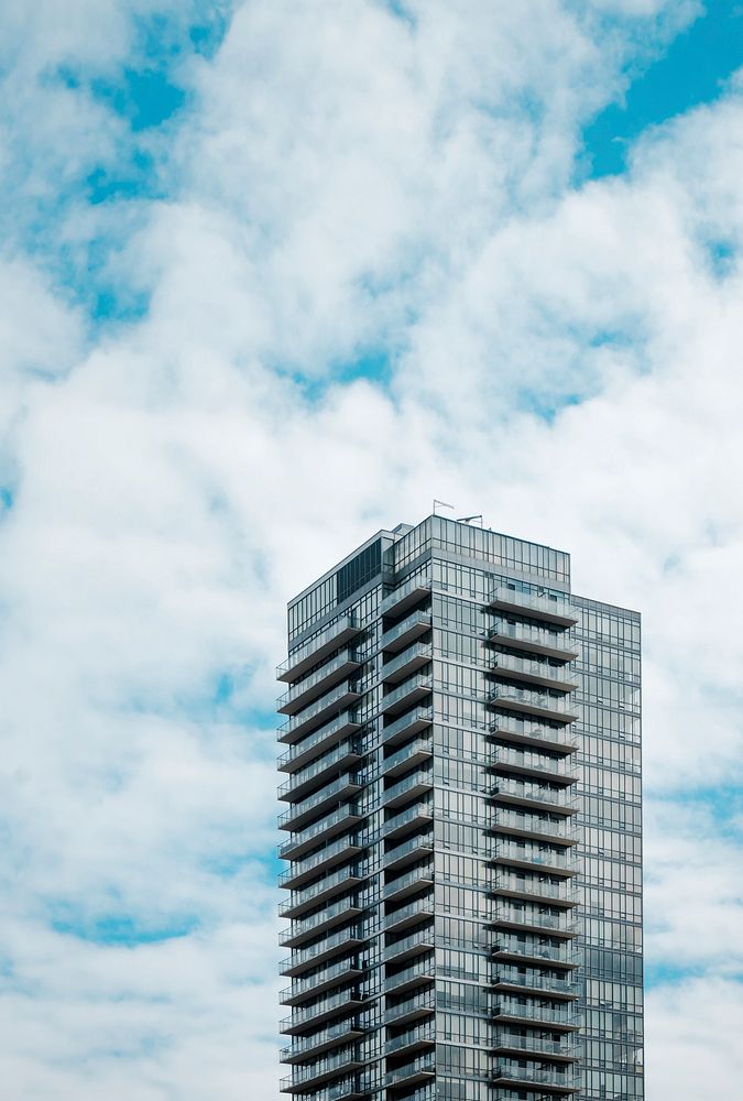 Modern building in Toronto, Canada