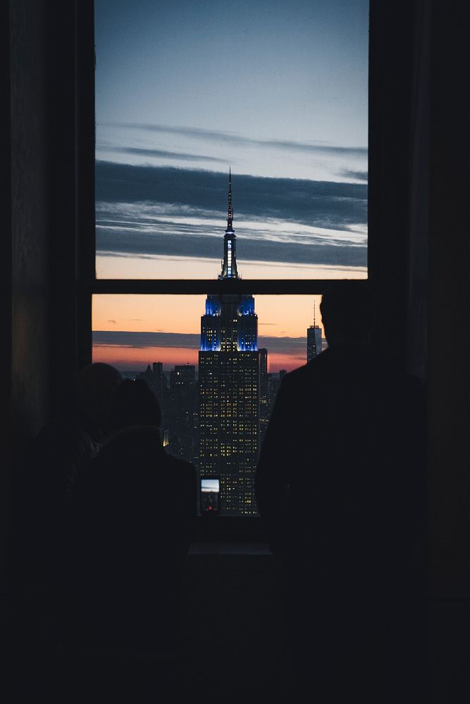 View of the Empire State Building, New York