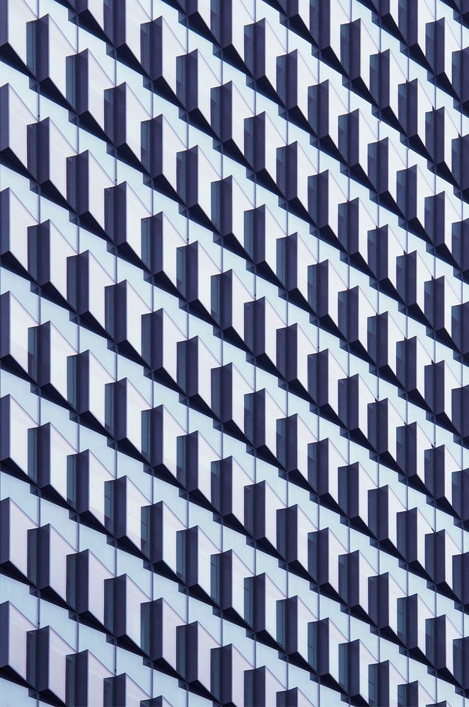 Modern building at Moorgate, London
