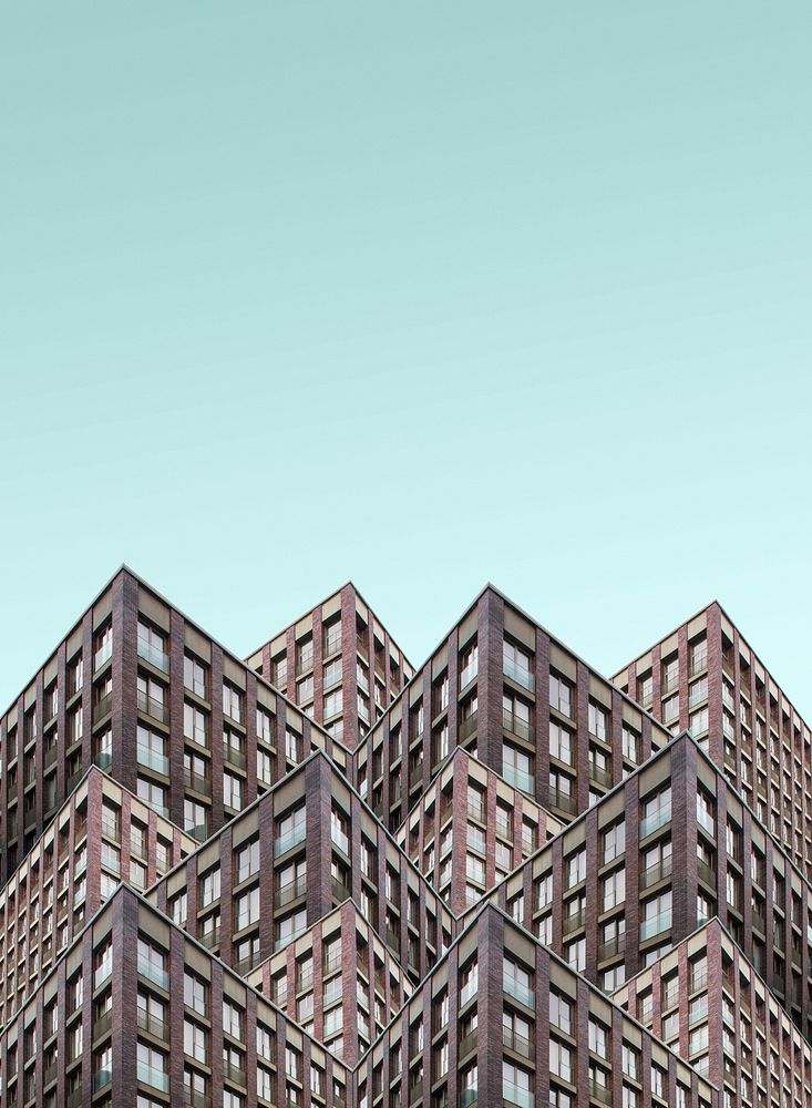 Modern buildings in London, United Kingdom