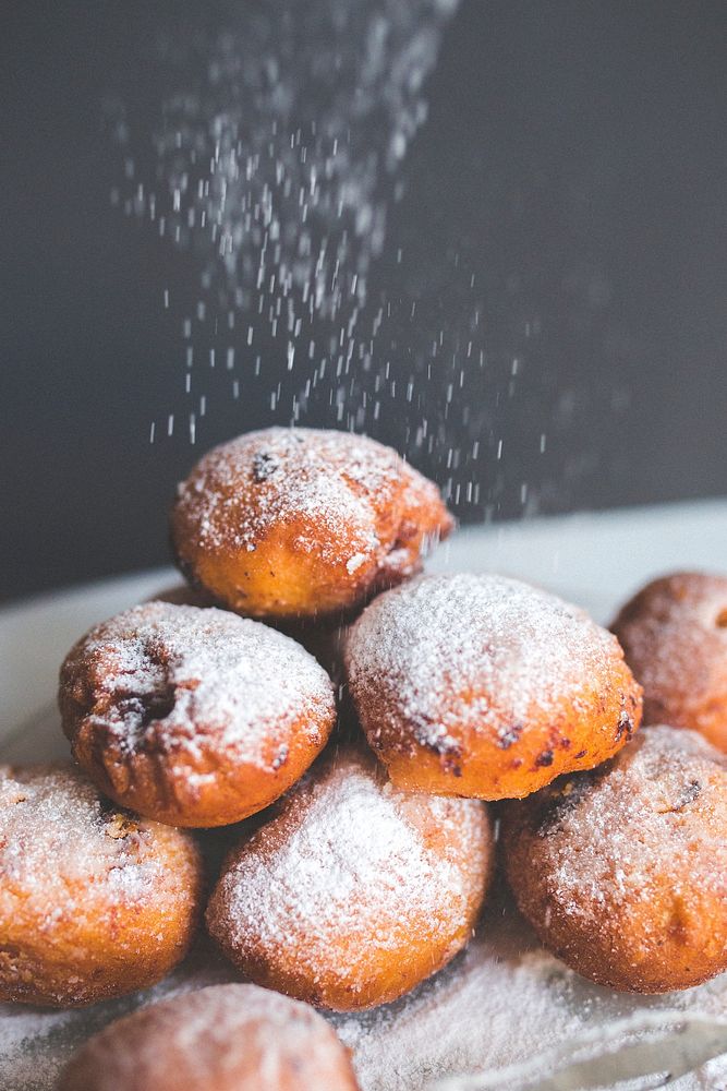 Homemade filled donuts. Visit Kaboompics for more free images.