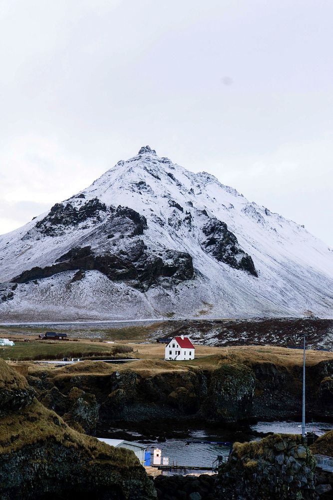 Arnarstapi or Stapi on the southern side of Snæfellsnes, Iceland