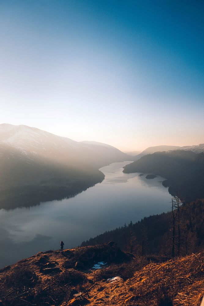 Thirlmere reservoir in the English Lake District, United Kingdom