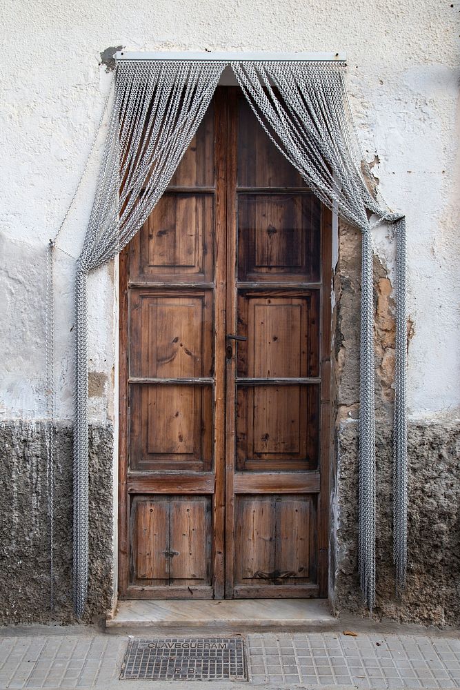 Old wooden door in Spain