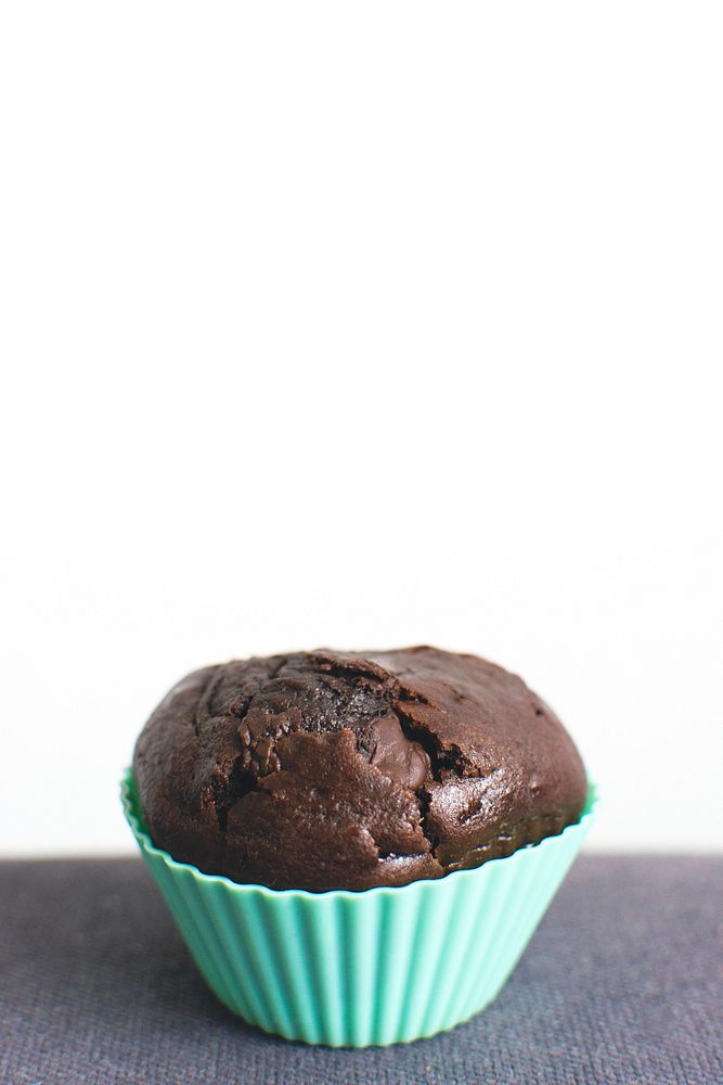 Dark chocolate muffin