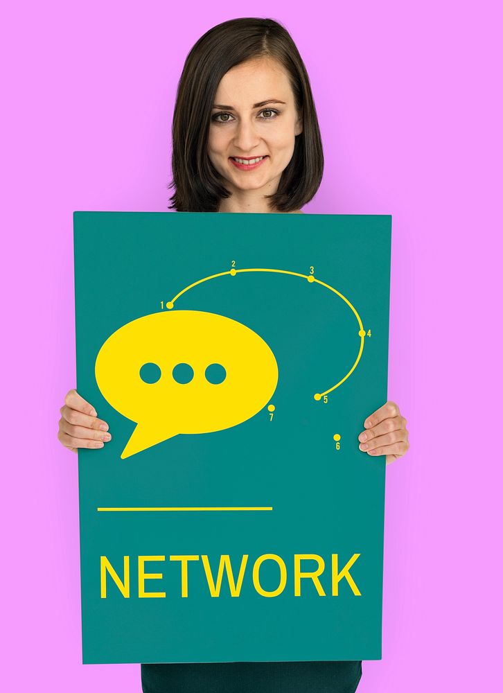 Chat Bubble Message Network Icon