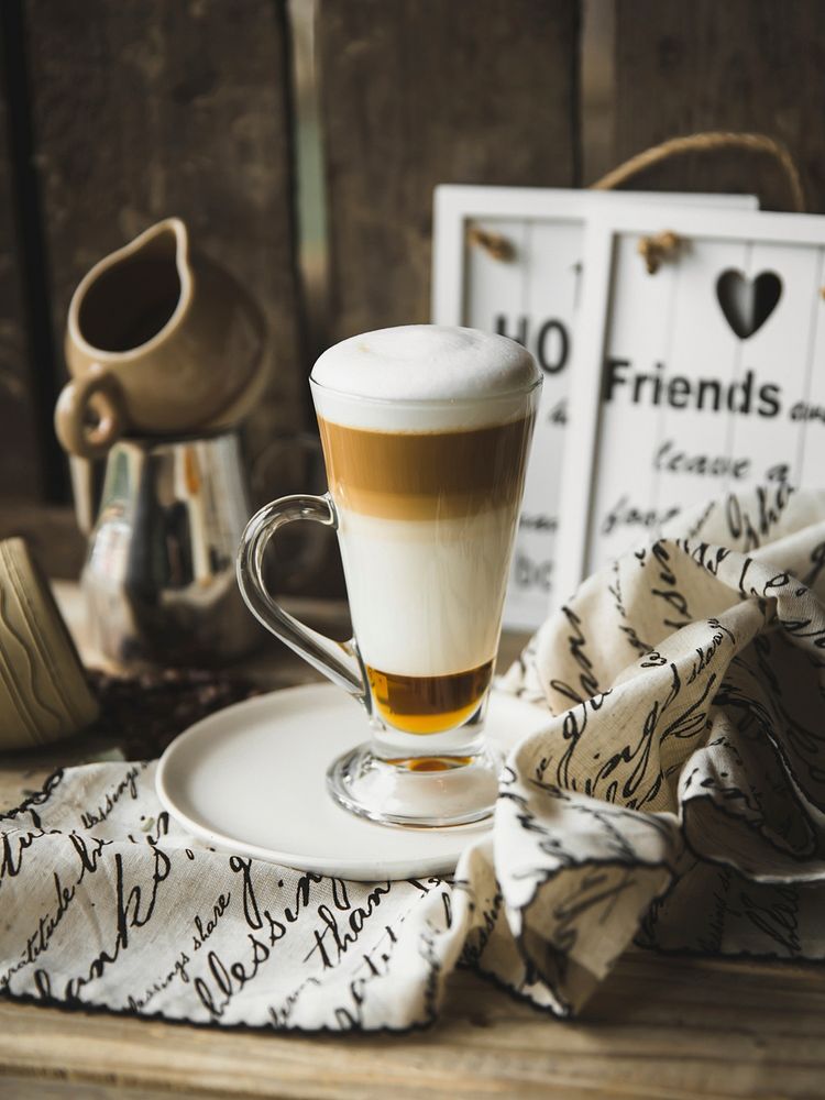 Free latte aesthetic photography, public domain beverage CC0 image.