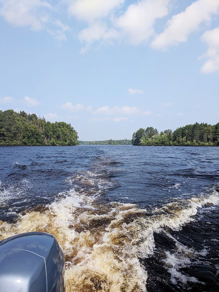 Boating on a sunny summer dayPhoto by Courtney Celley/USFWS. Original public domain image from Flickr