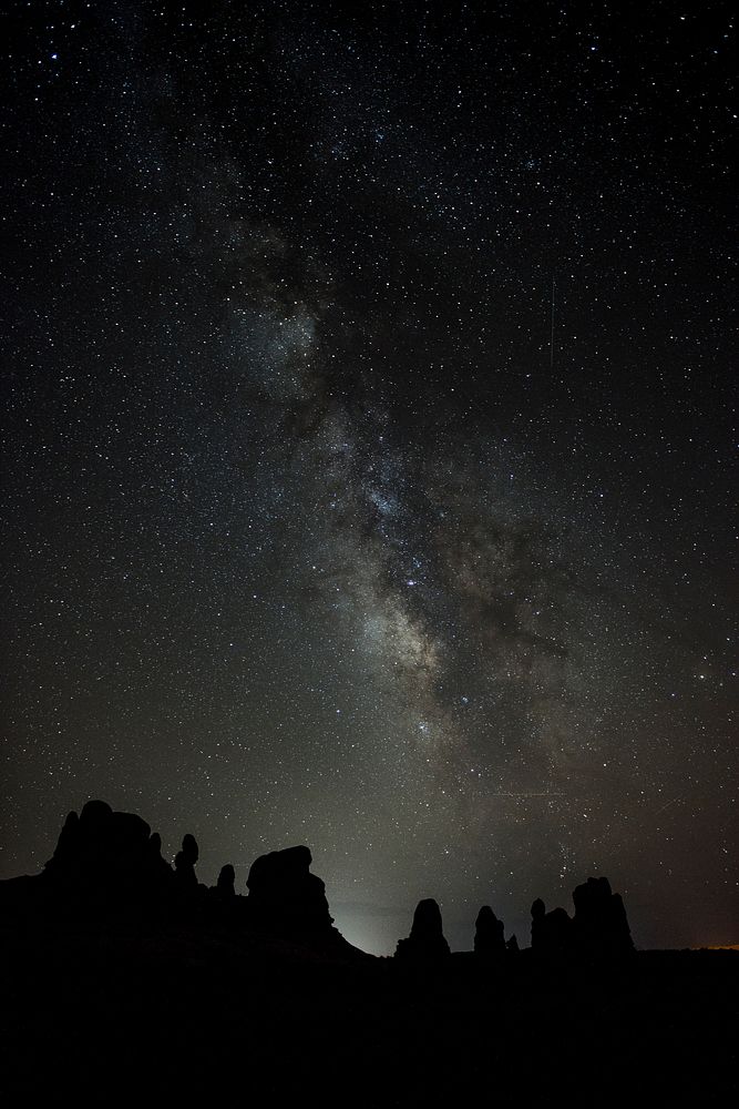 Night Sky at The Windows. Original public domain image from Flickr