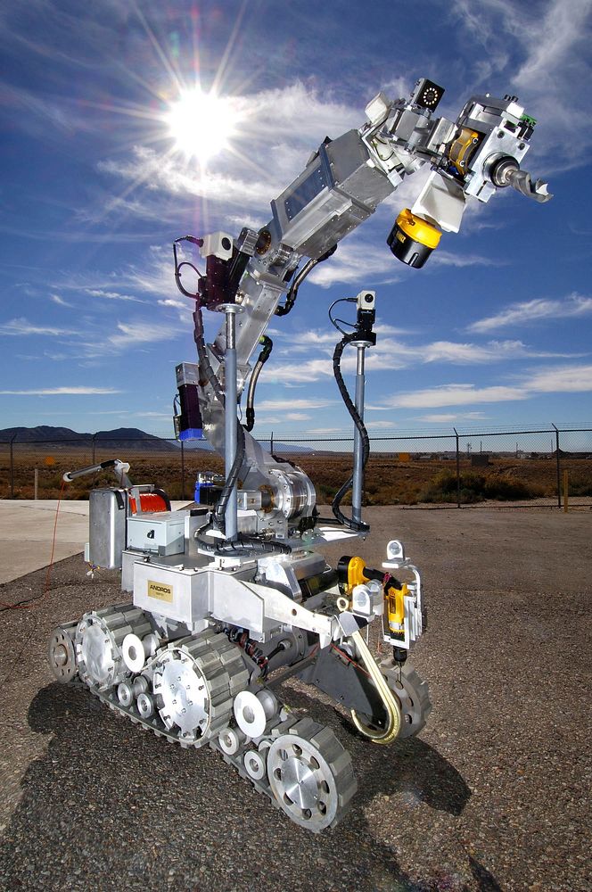 The mighty mouse robot at Sandia National Laboratory.