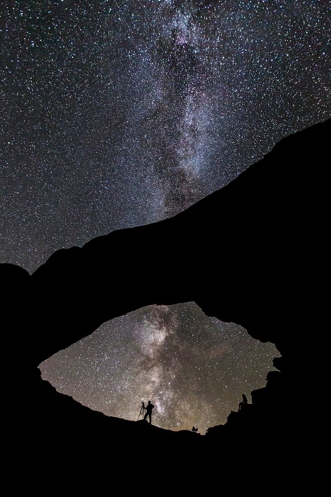 North Window & Milky Way. Original public domain image from Flickr