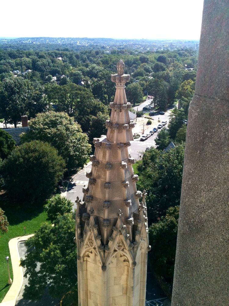Virginia Earthquake  today, we're sharing a shot of some of the damage to the Washington National Cathedral in DC that…