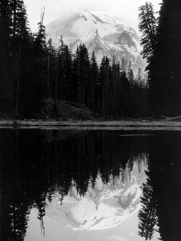 Mt. St. Helens & Spirit Lake, Columbia NF, WA 1934Gifford Pinchot National Forest Historic Photo. Original public domain…