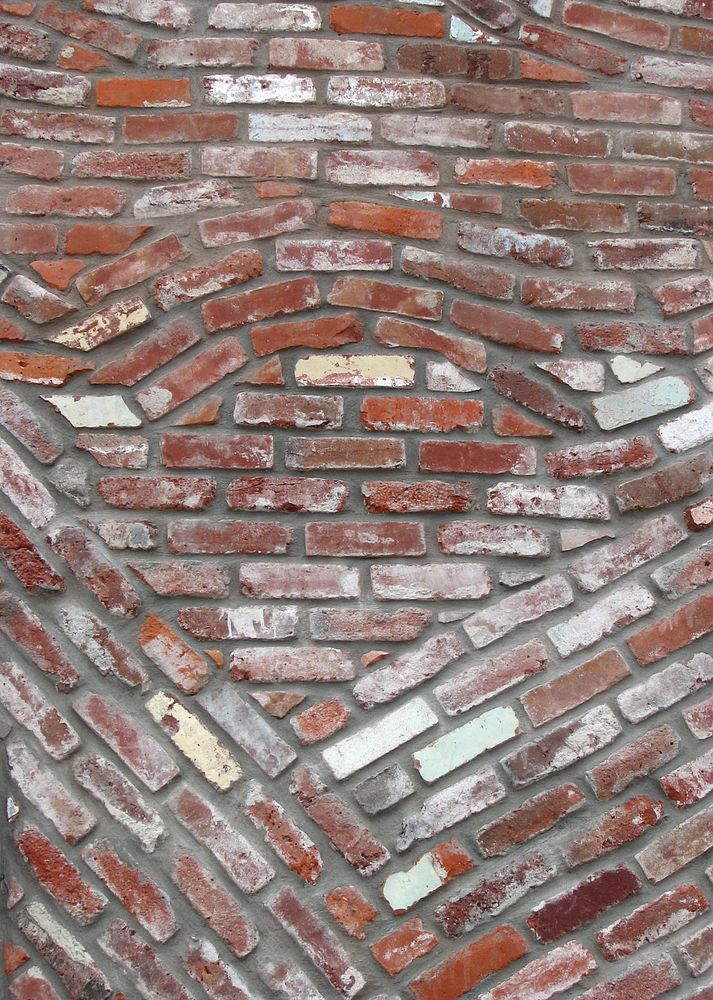 Brick wall. Original public domain image from Flickr