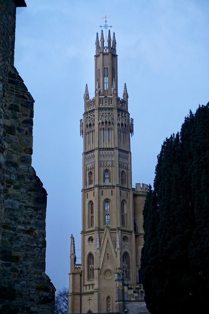 Hadlow Castle Tower.