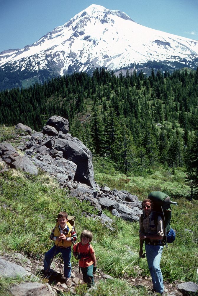 recreation backpacking hiking Bald mountain trail Mt Hood Wilderness, Mt Hood National Forestrecreation backpacking hiking…