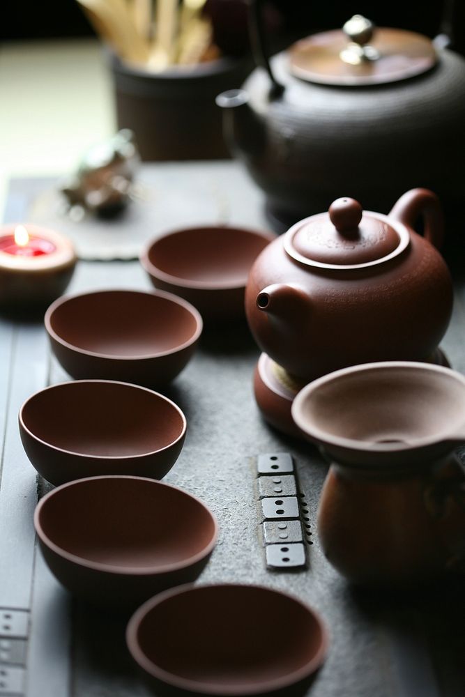 Traditional tea ceremony. Free public domain CC0 photo.