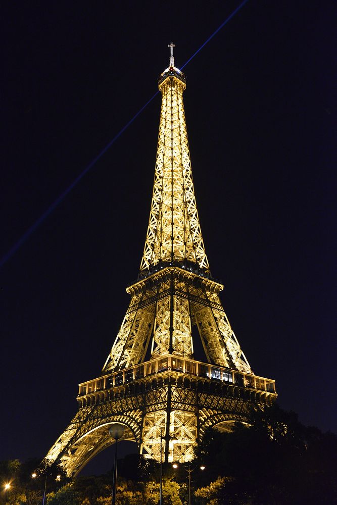 The Eiffel Tower, Paris. Free public domain CC0 photo.