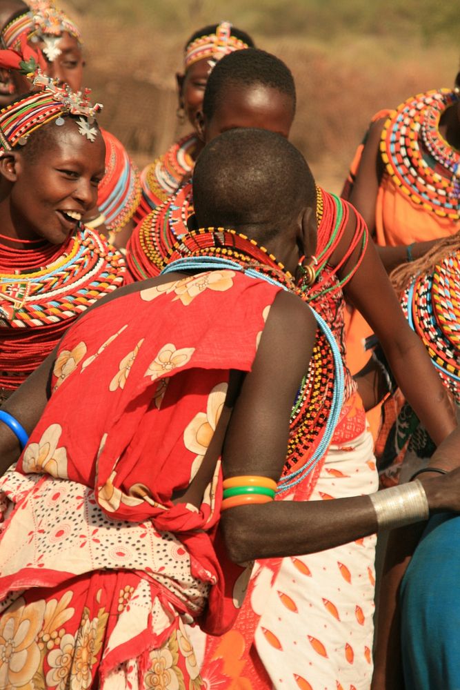 Masai African tribal dancing, Tanzania - 15 March 2016