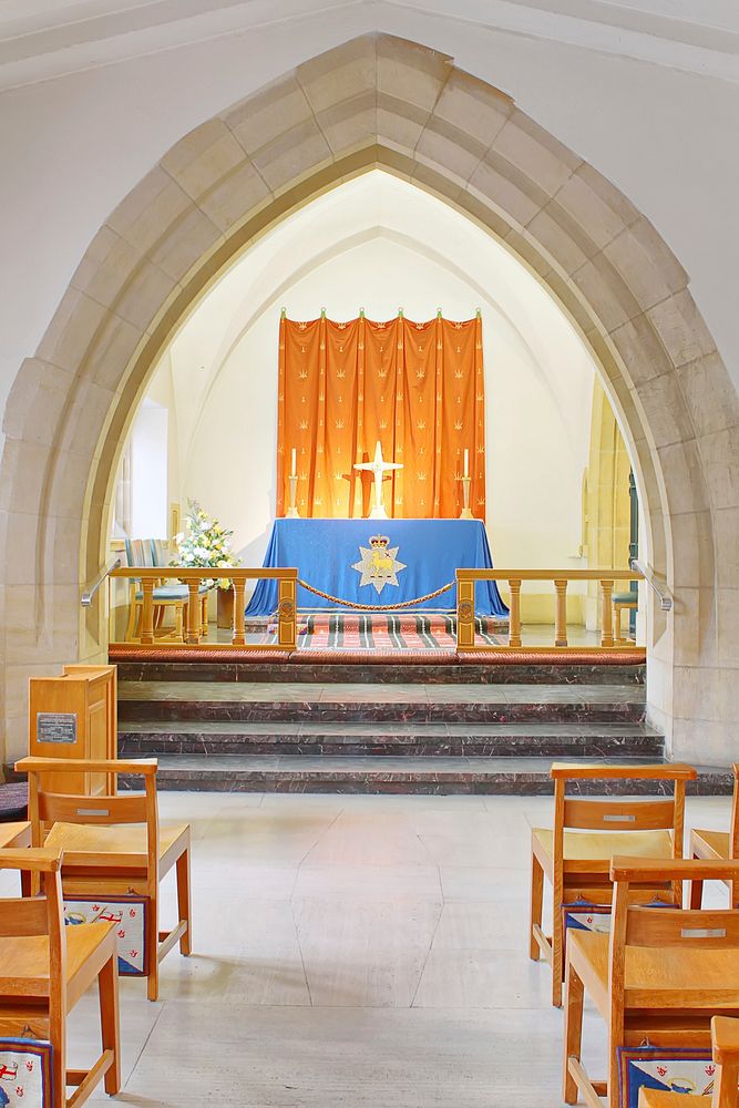 Beautiful church interior. Free public domain CC0 photo.