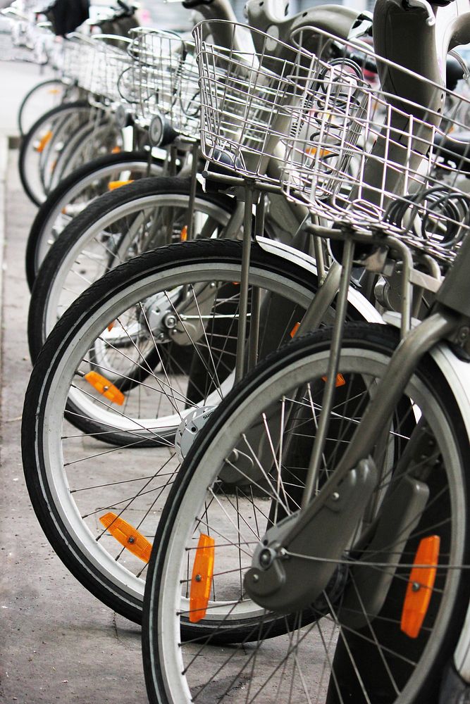 Bicycles. Free public domain CC0 photo.