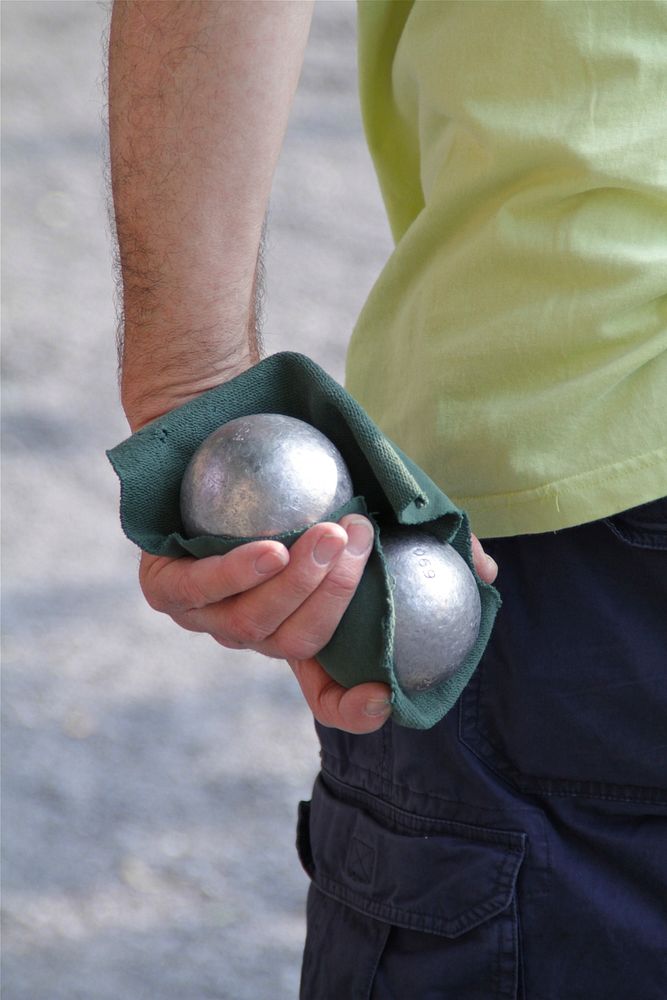 Boules, sports & hobby. Free public domain CC0 photo.