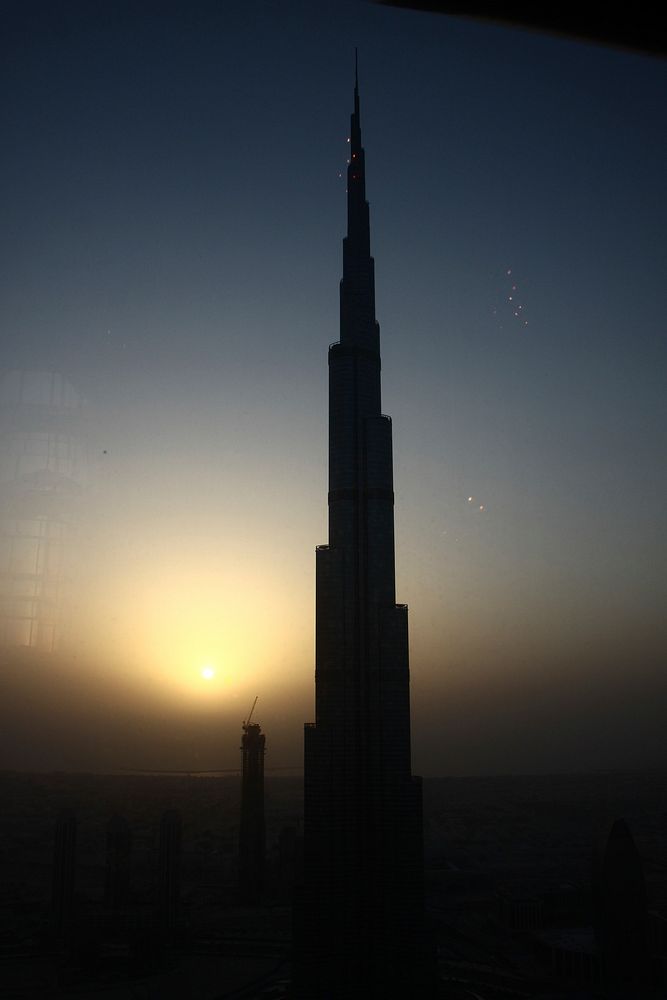 Burj Khalifa building architecture. Free public domain CC0 image.