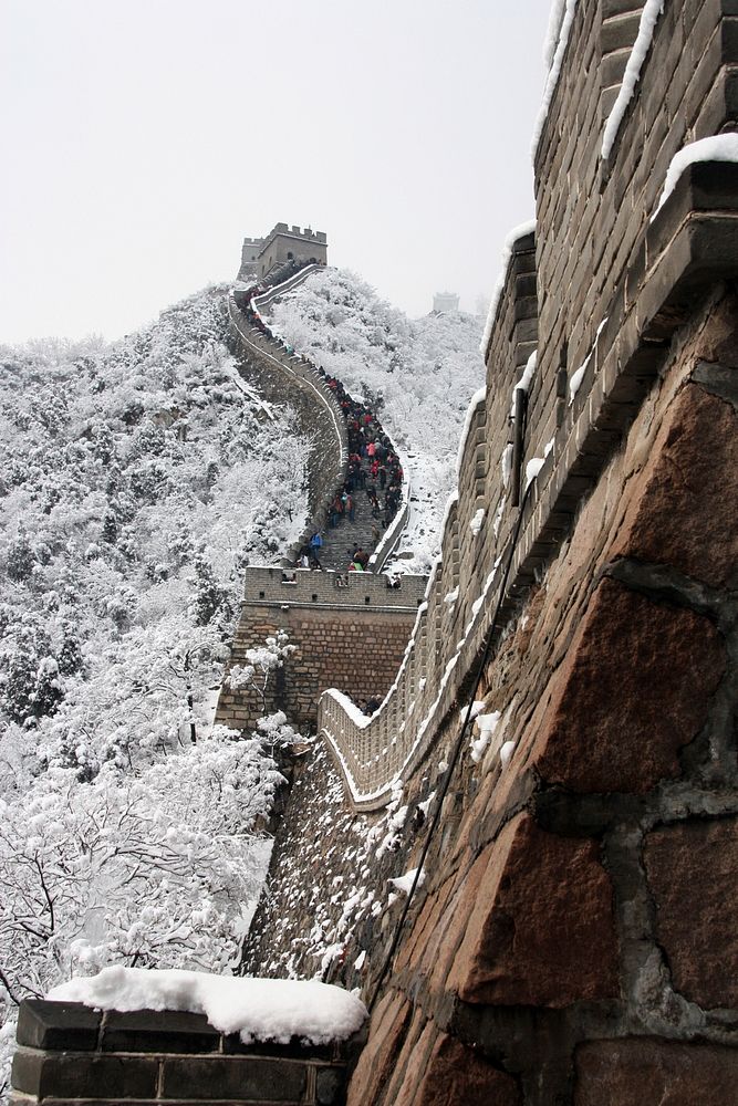 Great wall of China. Free public domain CC0 photo.