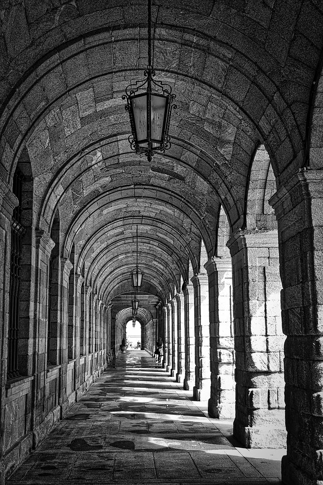 Hallway. Free public domain CC0 photo.