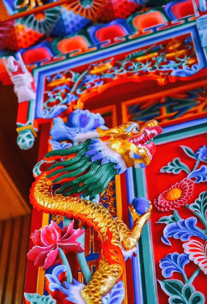 Chinese dragon. Free public domain CC0 photo.