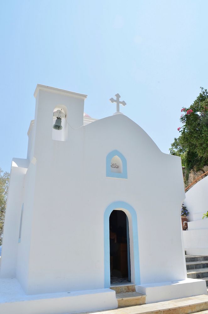 Church in Greece. Free public domain CC0 image.