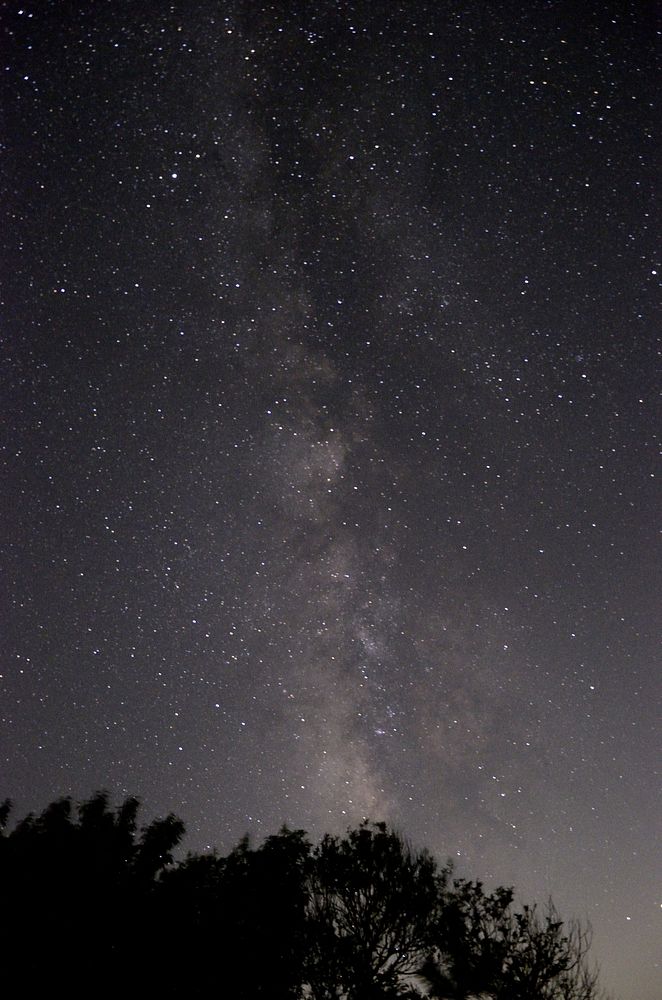 Milky way background. Free public domain CC0 image.
