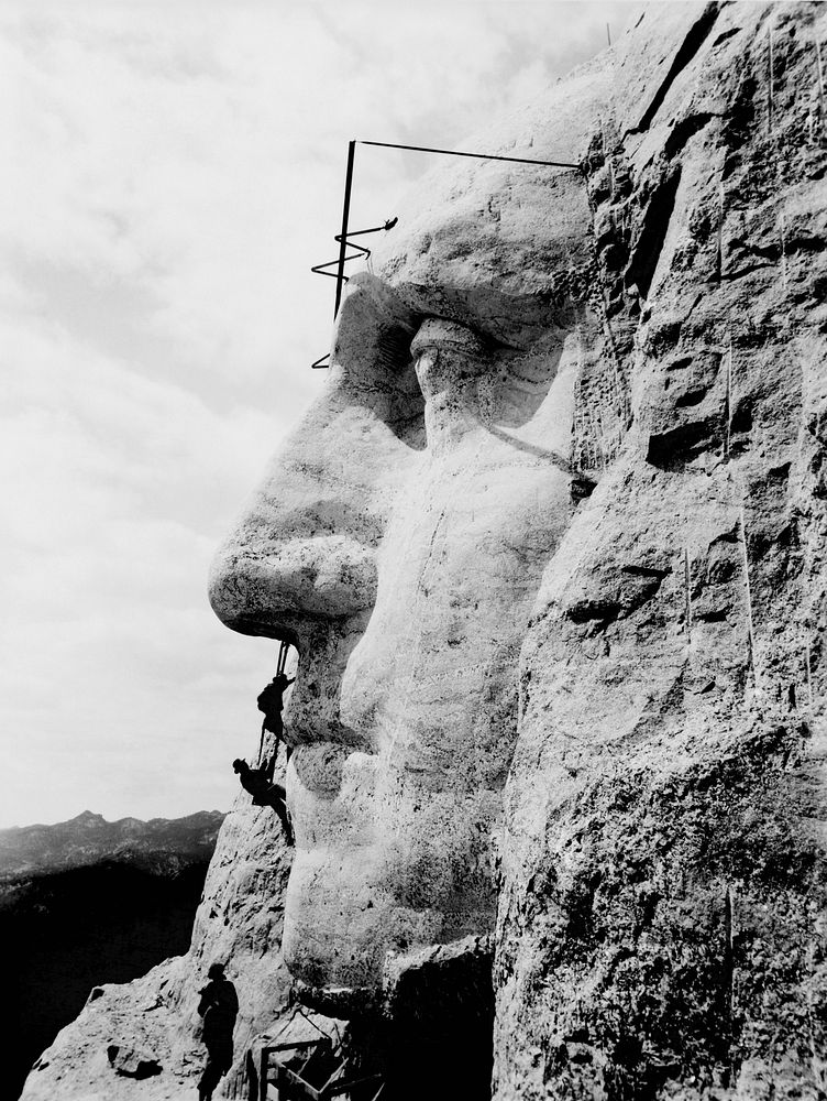 Mount Rushmore. Free public domain CC0 photo.
