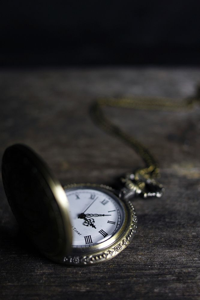 Antique pocketwatch, timepiece. Free public domain CC0 photo.
