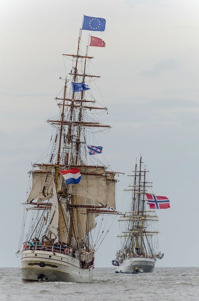 Sailing ship. Free public domain CC0 photo.