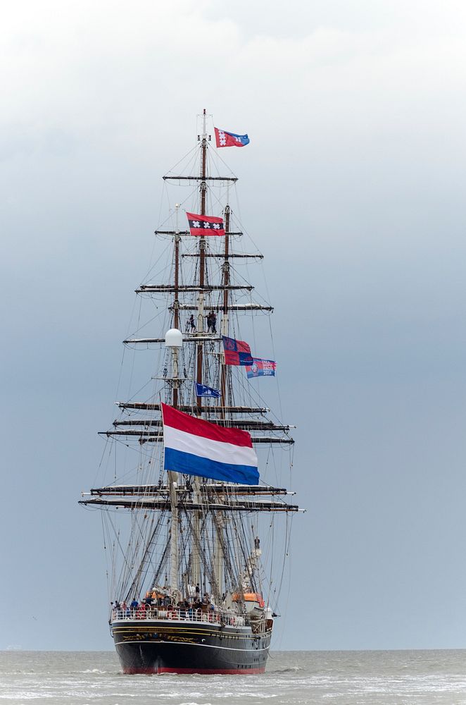 Sailing ship. Free public domain CC0 photo.